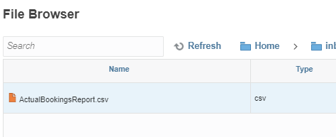 The file is displayed in File Browser.
